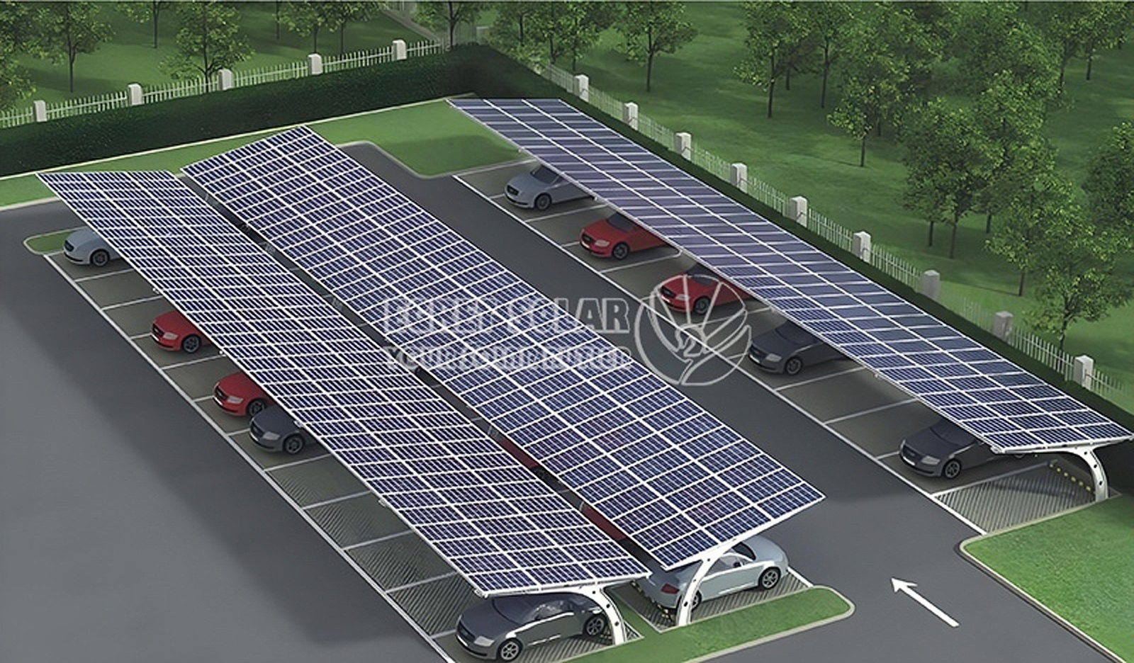 Anglies plieno saulės energijos stogas: žalios ateities varomoji jėga