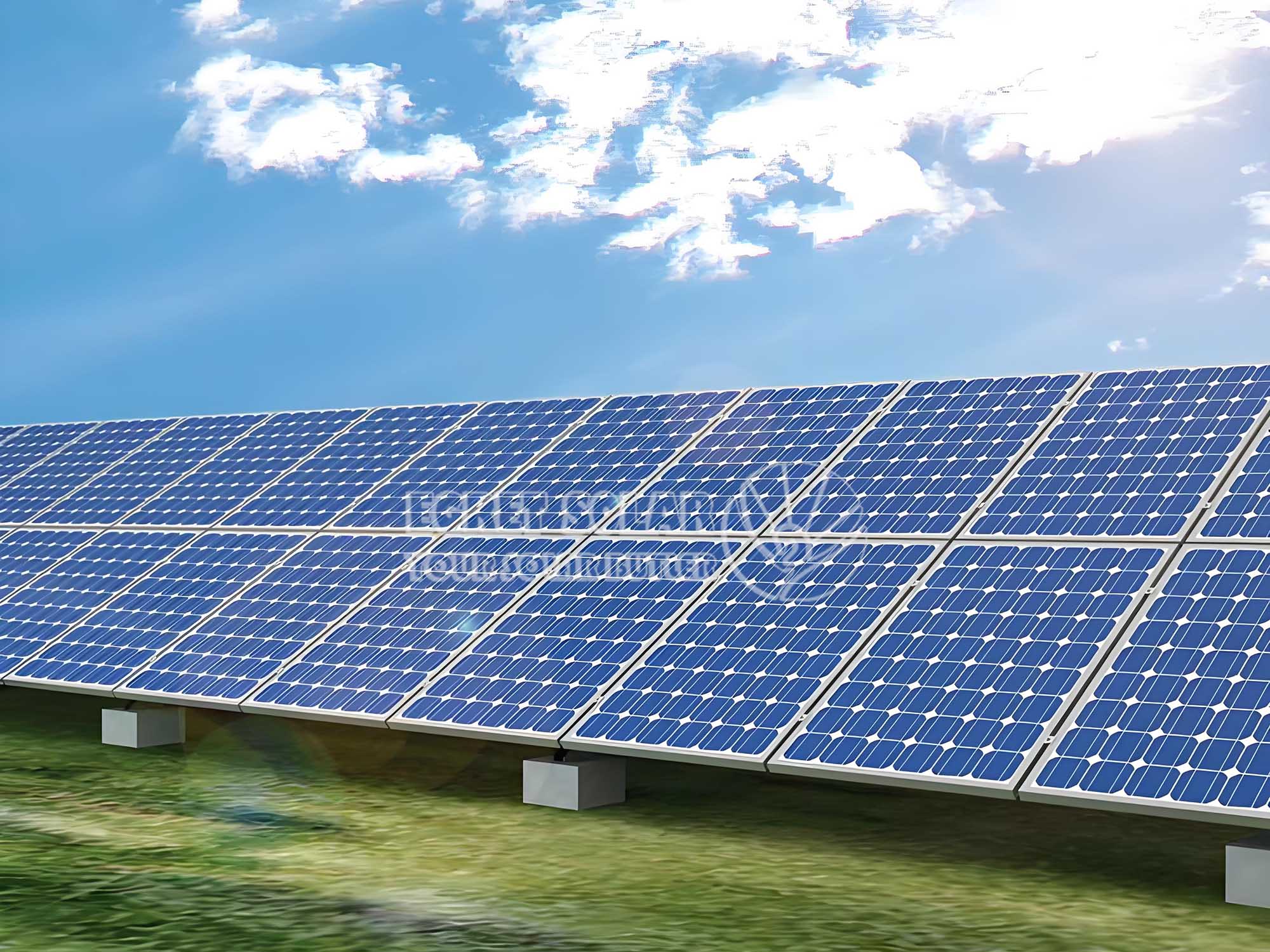 Tvirta atrama jūsų kelionei saulės energija naudojant C plieno antžeminę tvirtinimo sistemą