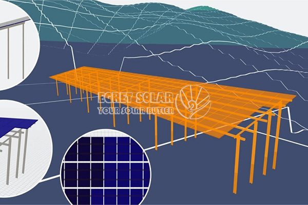 „Egret Solar“ patobulina „Tracker“, reljefo įrankius didelio masto PV planavimui
