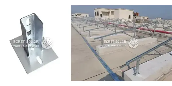 C-shaped Steel Base