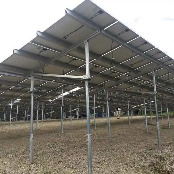 Adjustable Solar Mounting Ground Screw Pole