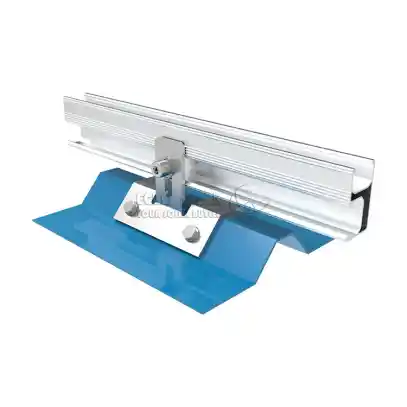 Saulės kolektorių montavimo stogo gnybtas